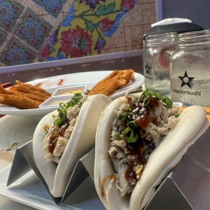 Baos de pollo