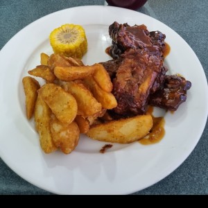 Costillas a la Barbacoa
