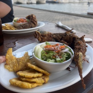 Pescado frito