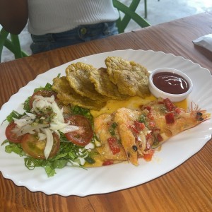 Langostinos al ajillo