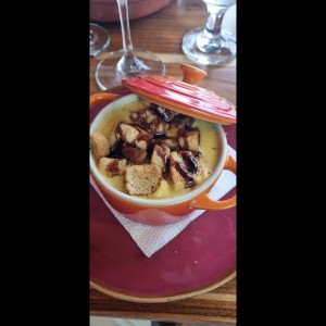 Crema de Zapallo con Crutones