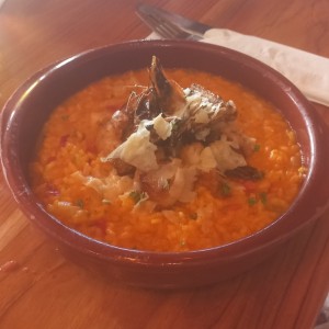 Risotto de Camarones