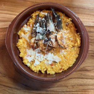 Risotto de Camarones