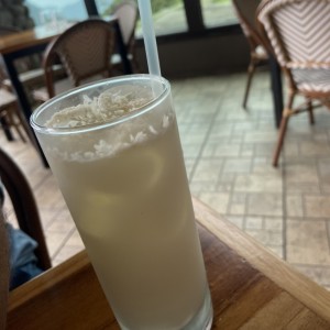 Limonada con coco