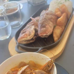 Pescado a lo macho