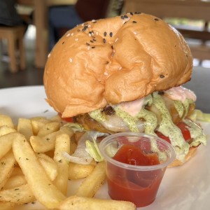 Hamburguesa clasica