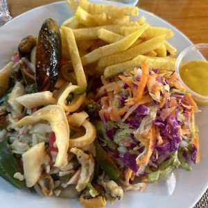 Pescado a lo macho