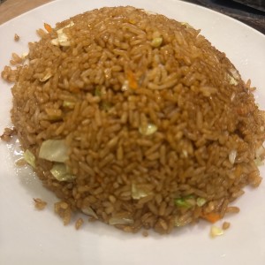 Arroz con vegetales