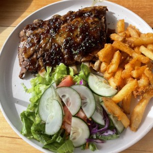 Rum & Sumac Glazed Baby Ribs