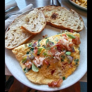 Omelet & Toast