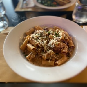 Rigatoni a la buscaiola
