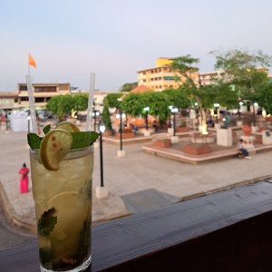 Mojito (con vista al Parque Porras)