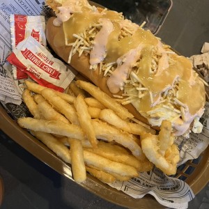 Hot dog la Perra