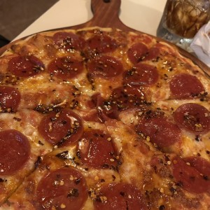 sweet & spicy pepperoni