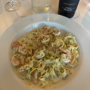 fettuccini crema di mare