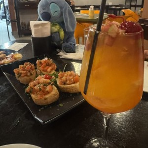  brusketta de tomate 