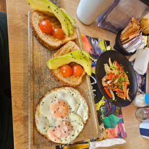 avocado y filete