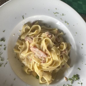 Tagliatelle carbonara