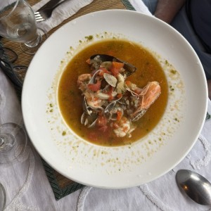 Sopa de mariscos
