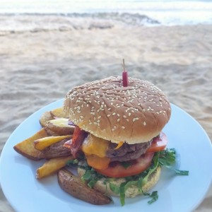 Double Pipa's Burger
