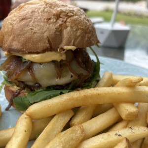 Hamburguesa en pan GF