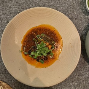 Salmon on fire 