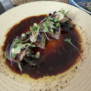 Roll de carne ahumada