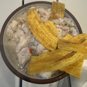 Ceviche de leche de tigre