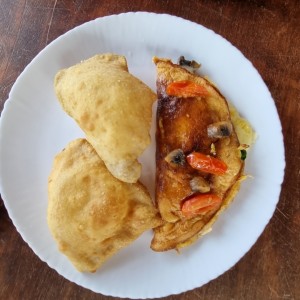 Omelette (clásico) con Hojaldra
