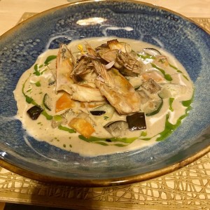 Curry Verde de Langostinos