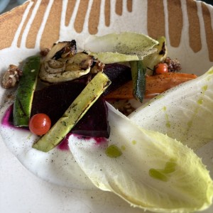 Vegetales a la brasa
