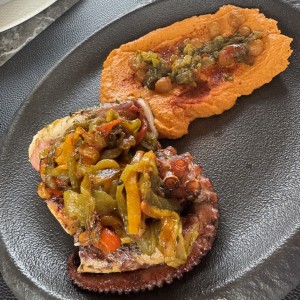 Pulpo a la parrilla