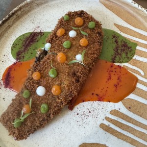Milanesa de berenjena