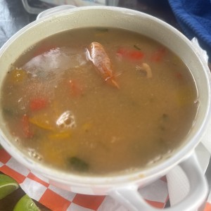 Sopa de mariscos 