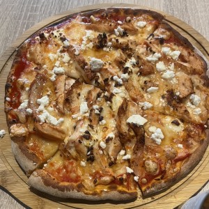 Pizza pollo con feta