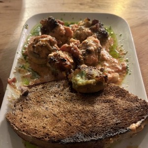 Hongos rellenos