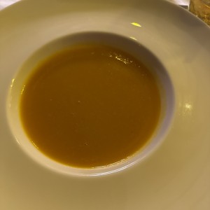 Crema de zapallo