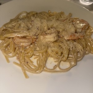 Fettuccine con Langostinos
