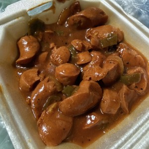 Salchicha guisada