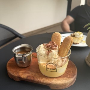 Affogato tiramisú