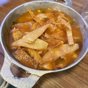 Sopa de tortilla