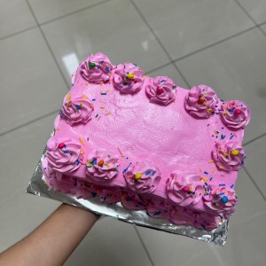 Dulce de vainilla con manjar