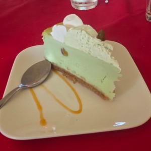 cheesecake con pistacho 