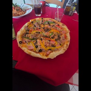 pizza de la casa