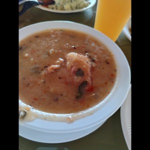 Sopa de gallina
