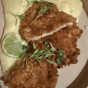 Milanesa de pollo