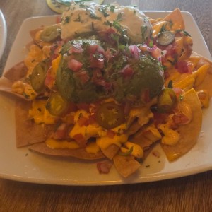 nacho con pollo