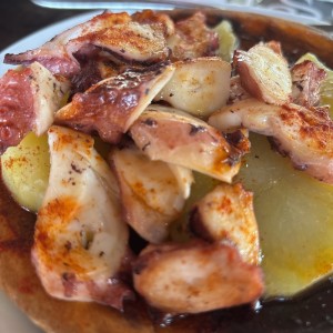 Pulpo a la plancha/ Ajillo / Gallega