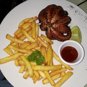 Pulpo a la parrilla