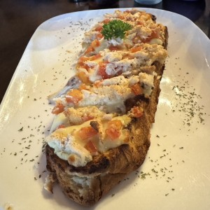 Bruschettas - Pollo